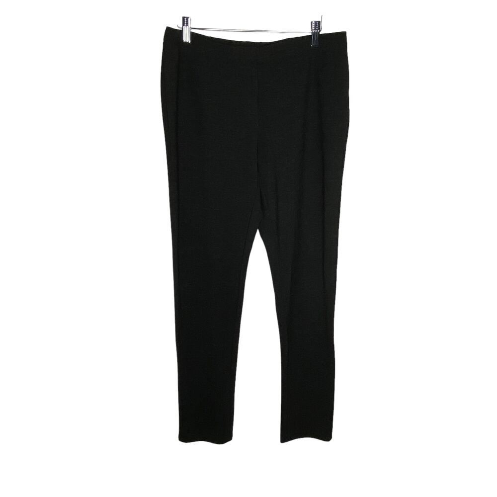 J Jill Womens Size 10 Gray Trouser Pants‎ Stretch Zip Career Work Wear